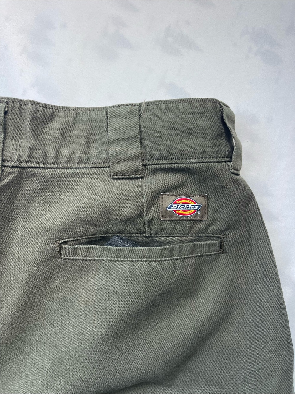 Dickies Men's Olive Green Cargo Work Pants - Picture 4 of 10